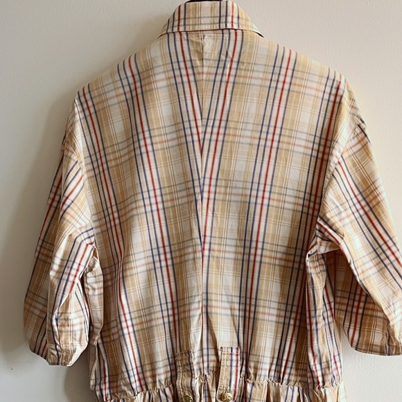 Auth - VTG Plaid Burberry Down Dress - Picture 7 of 8